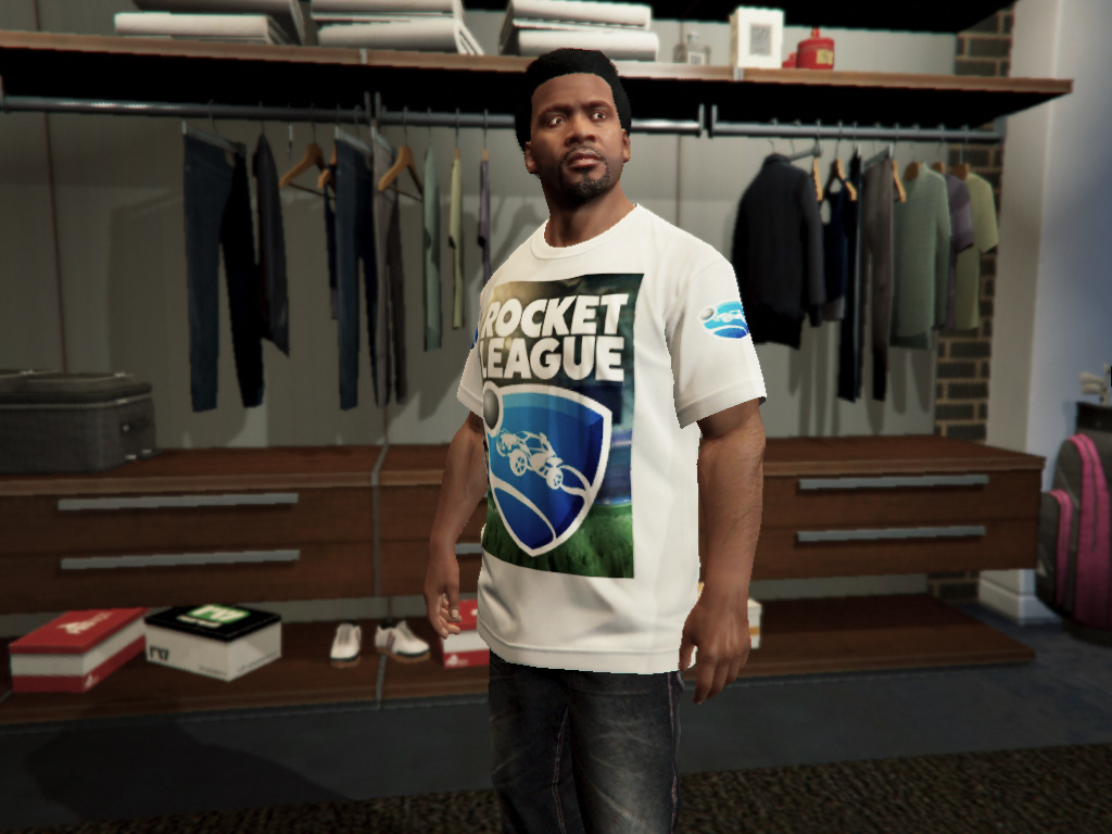 Rocket League T-Shirt for Franklin & Michael - GTA5-Mods.com