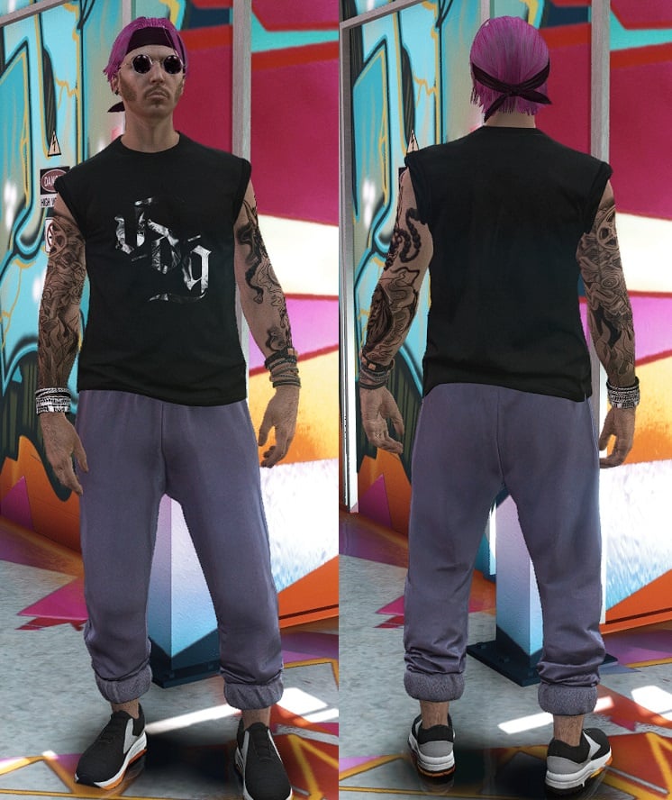 Rolled-up Sweatpants for MP Female/Male - GTA5-Mods.com