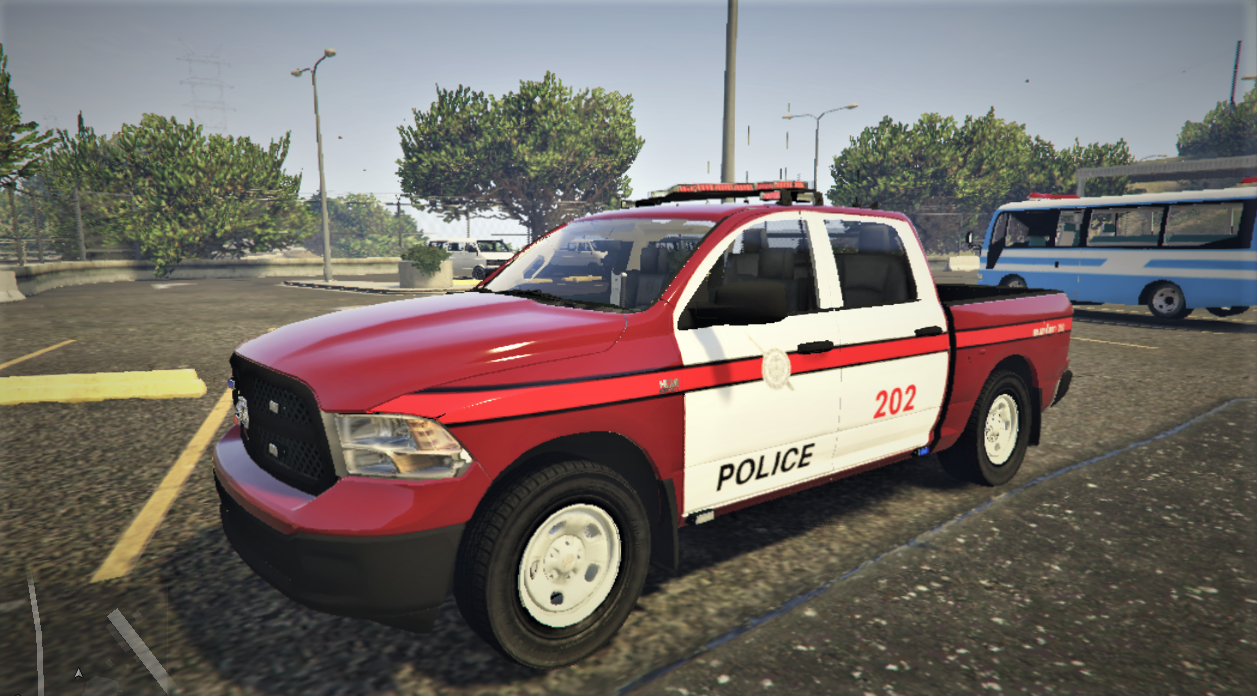 Royal Thai Police สภ.แก่งโสภา Dodge Ram 2014 - GTA5-Mods.com