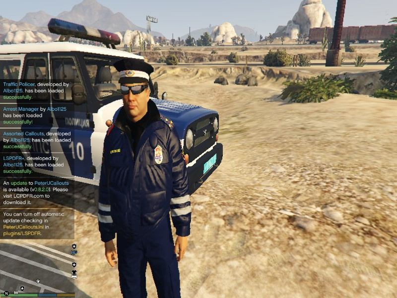 Russian Traffic Officer Dark Blue Jacket - GTA5-Mods.com