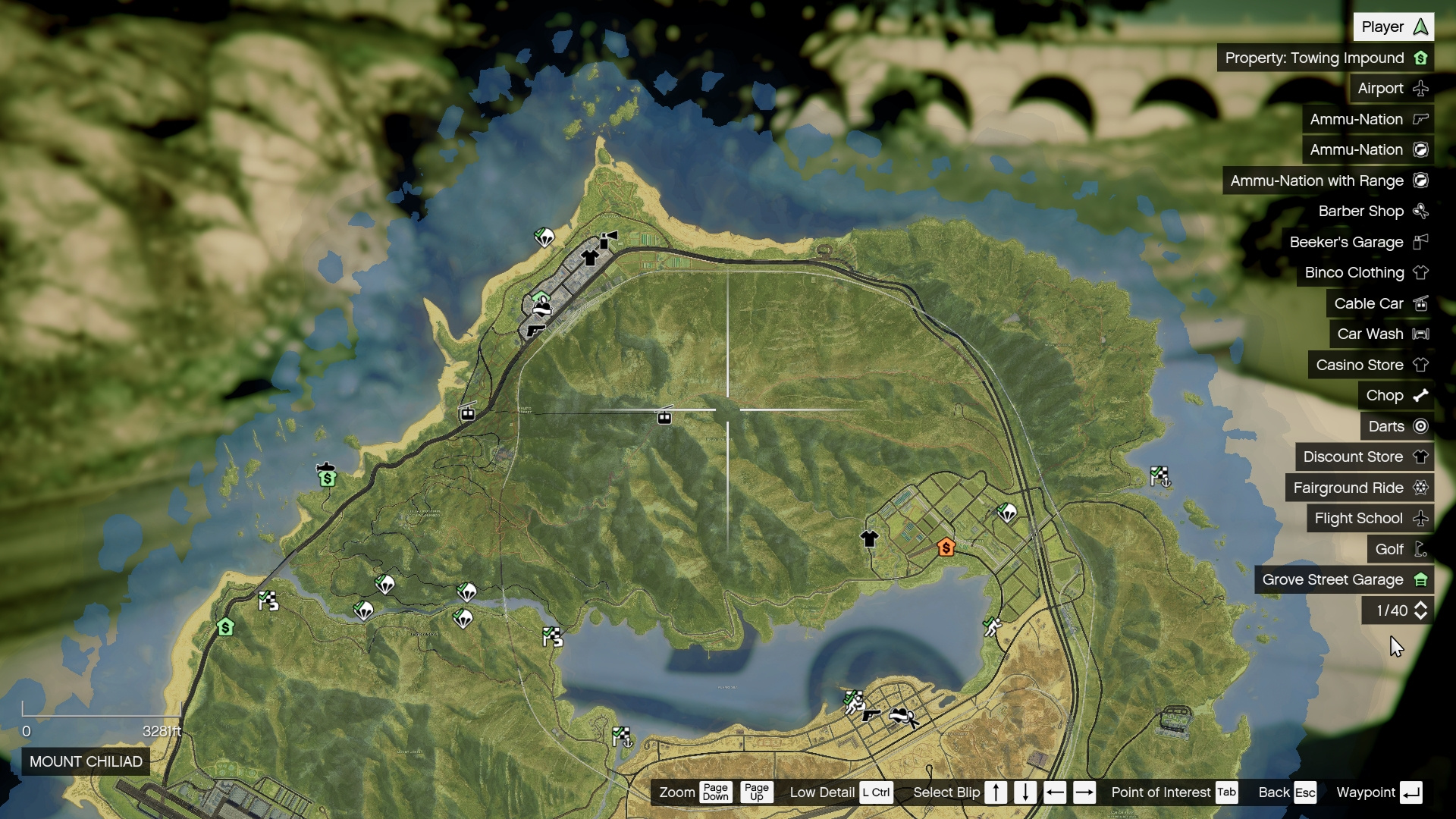 Grand Theft Auto V Signs, Barns, Radars Map