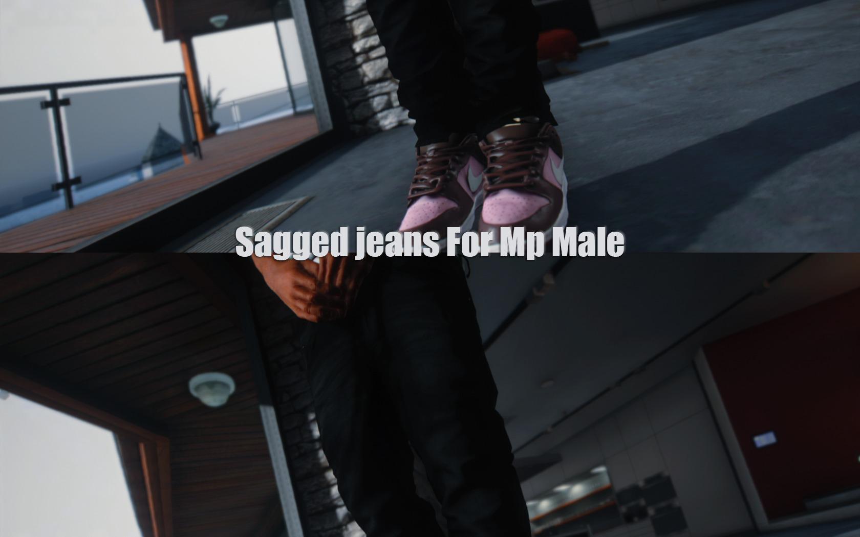 Purple Brand Sagged Jeans SP / MP Male - GTA5-Mods.com