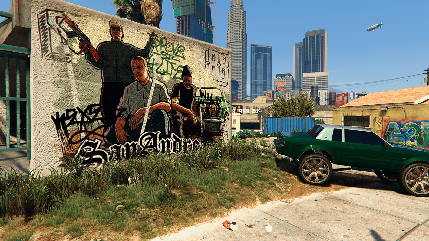 San Andreas Graffiti - GTA5-Mods.com