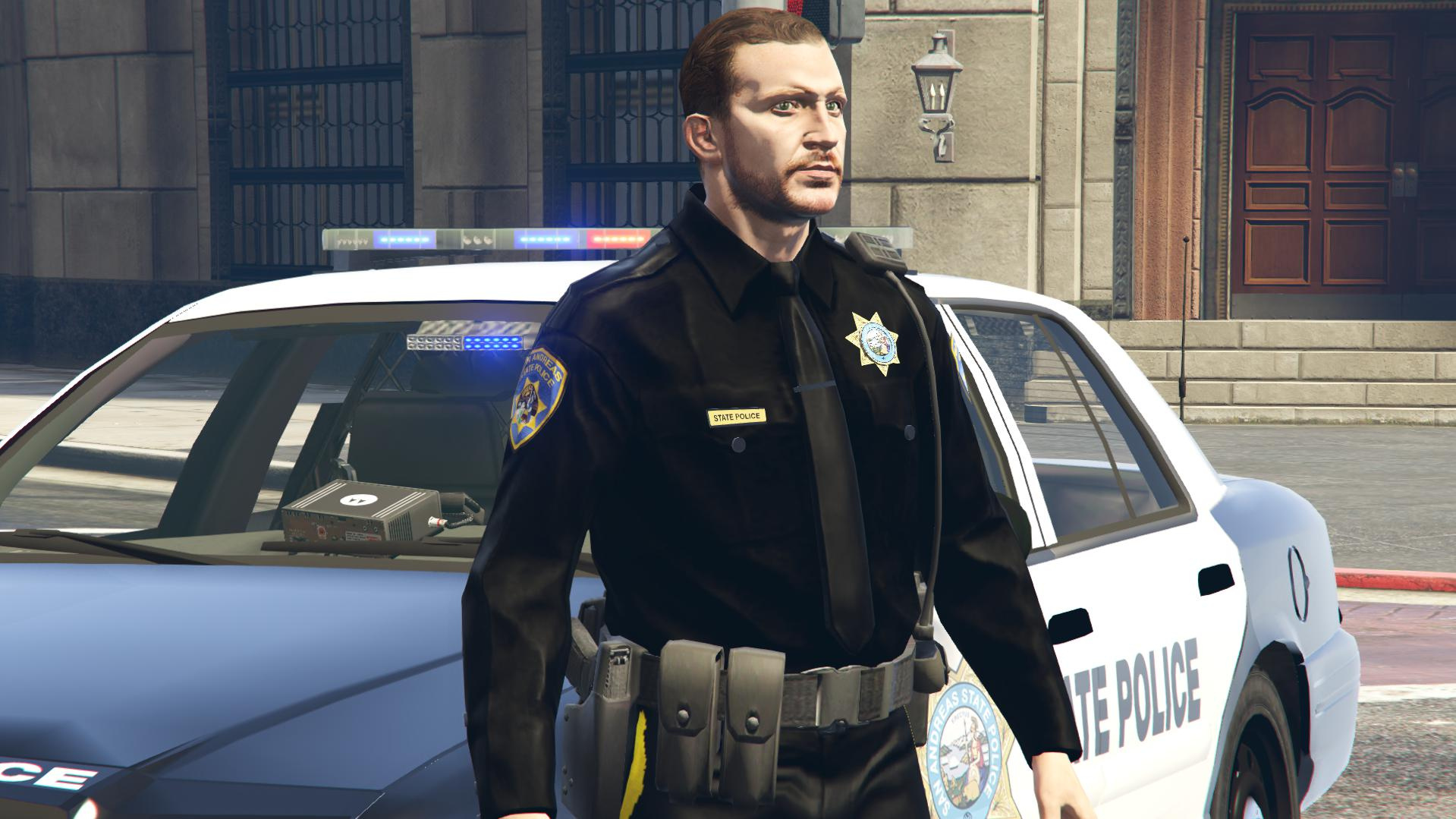 SASP San Andreas State Police Officer Trooper - GTA5-Mods.com