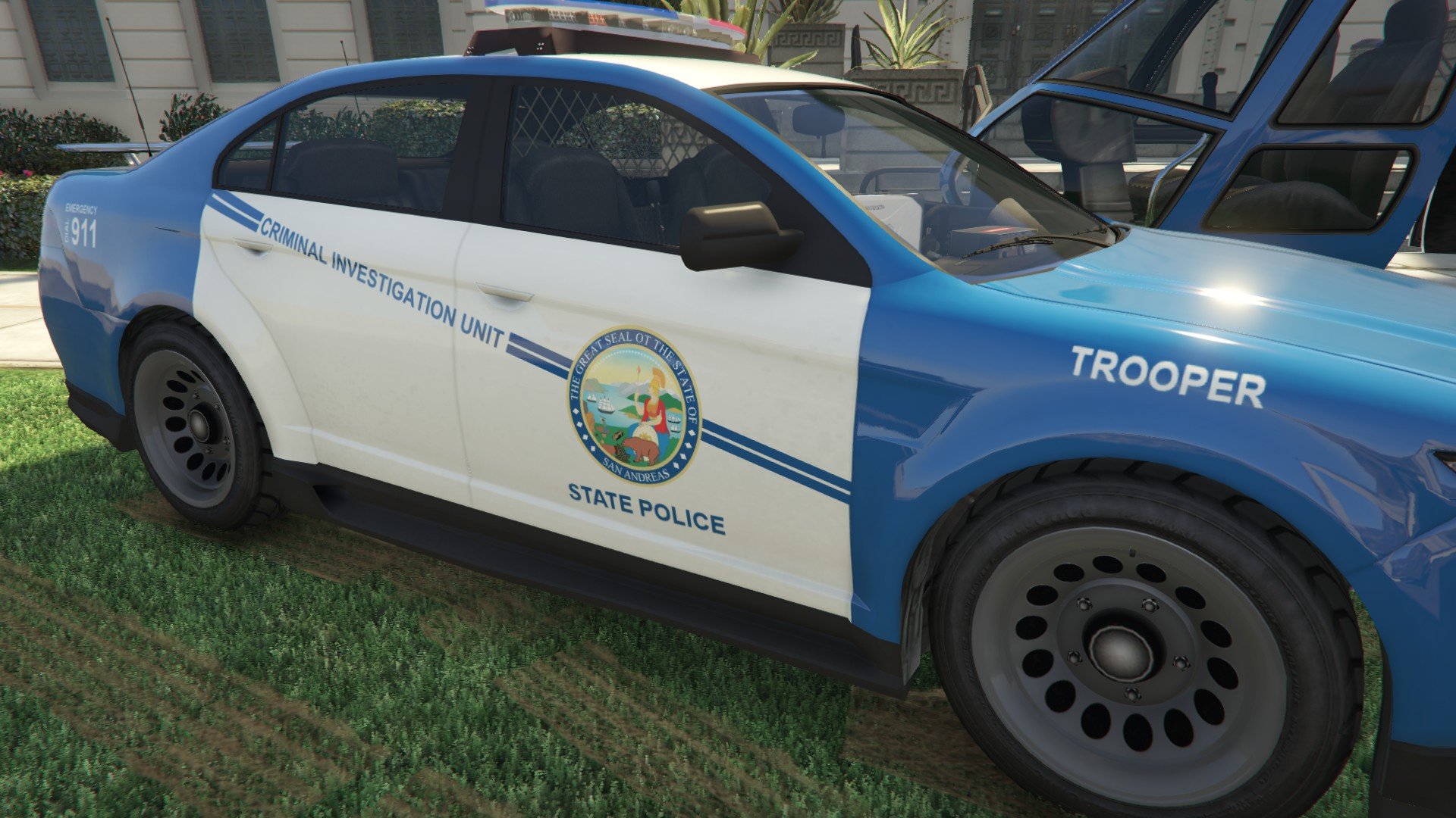 San Andreas State Police Car Pack Fivem Non Els Realtec - Bank2home.com