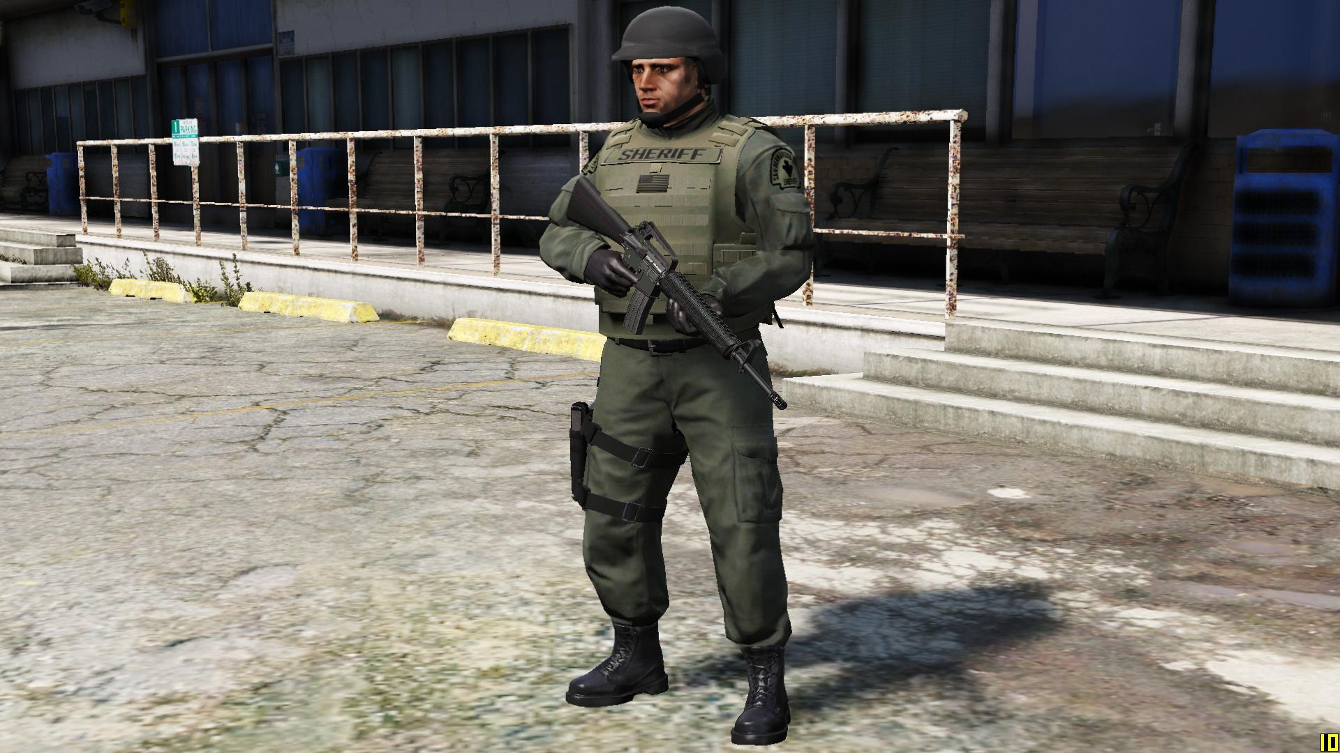 San Andreas Rangers SWAT (Texas based) - Player & Ped Modifications 