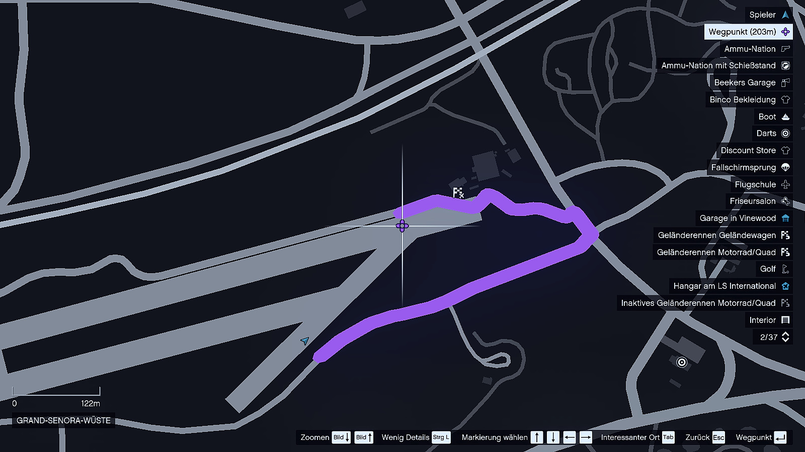 Mapa Aeroporto do GTA V - GTA 5