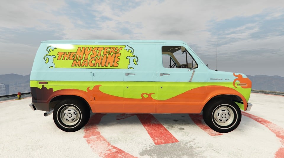 Scooby Doo Live Action 02 Mystery Machine Gta5 Mods Com