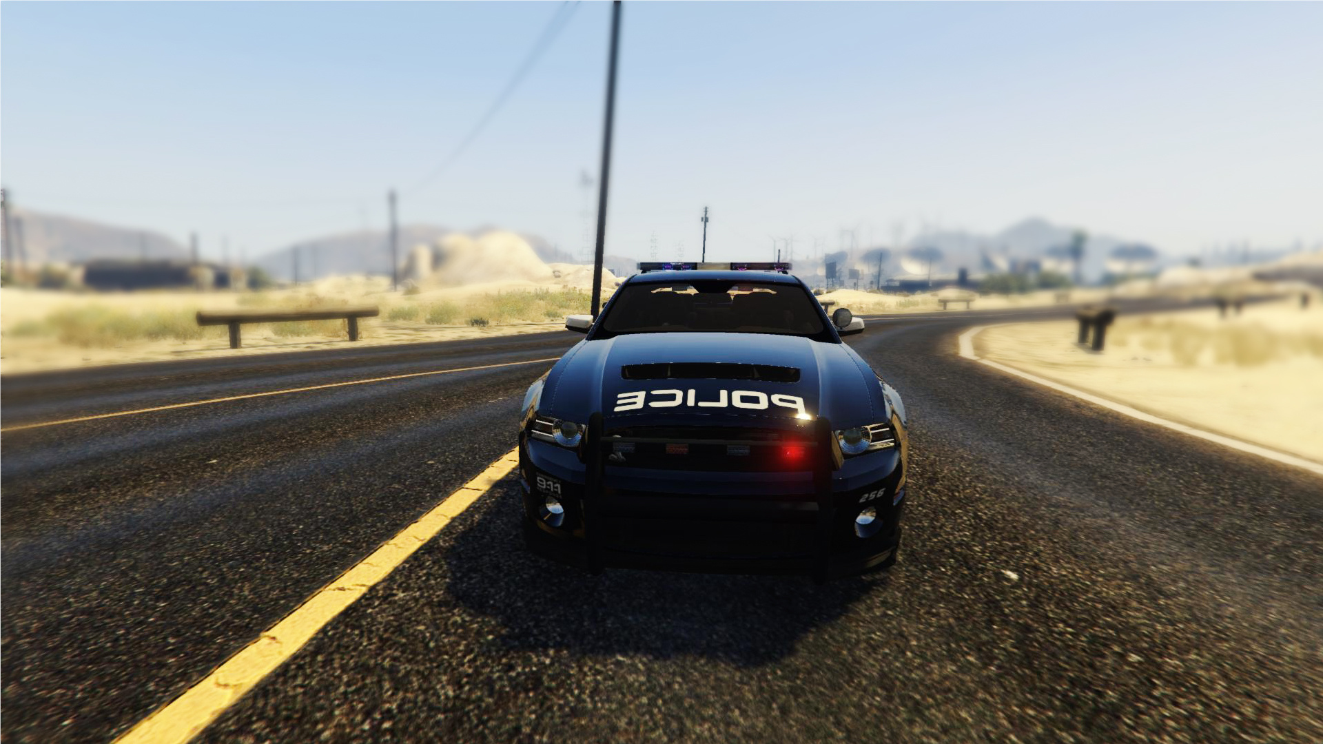 Ford Mustang gt 500 Police NFS