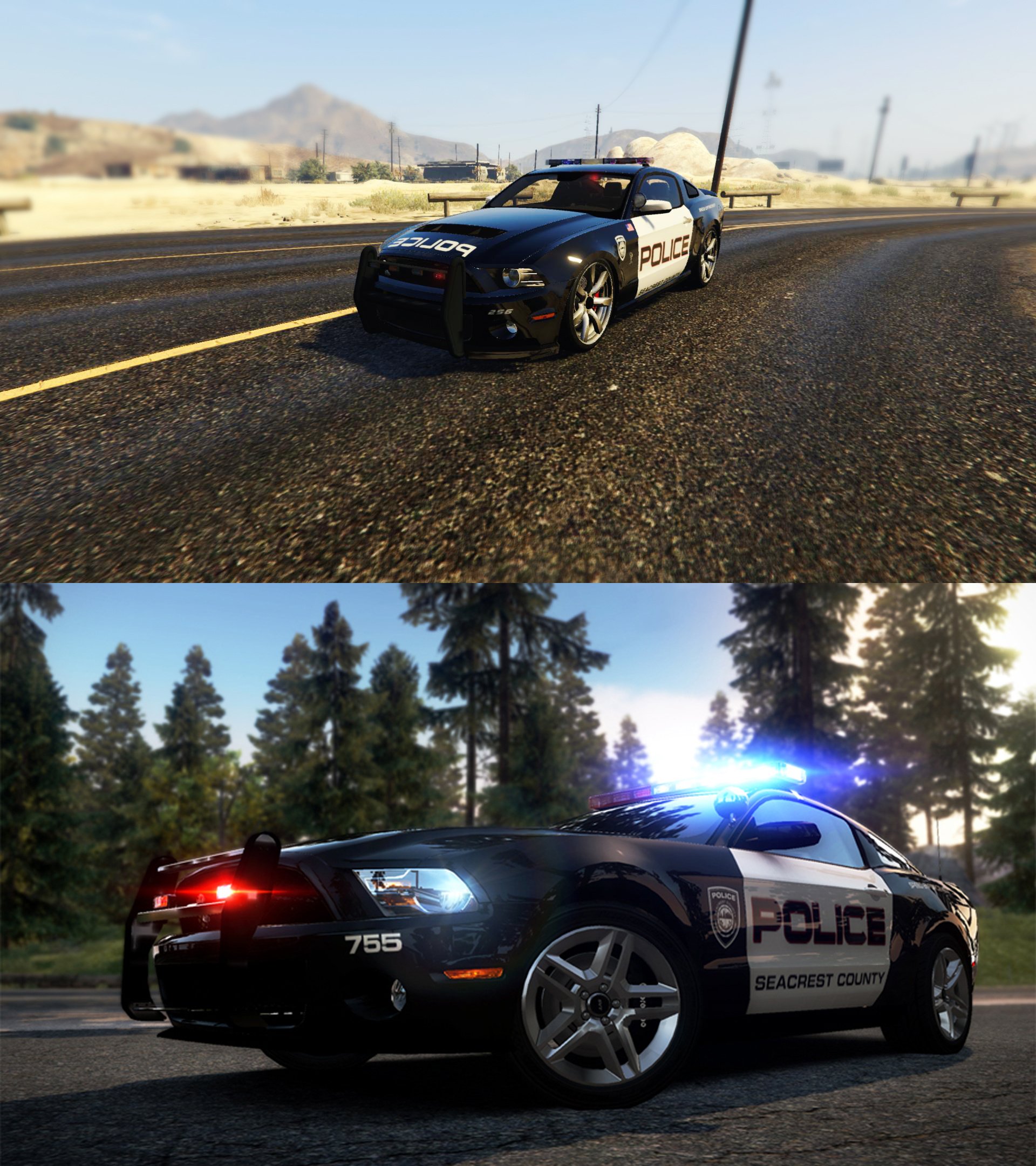 Shelby GT500 / Need for Speed - Hot Pursuit Police - GTA5-Mods.com