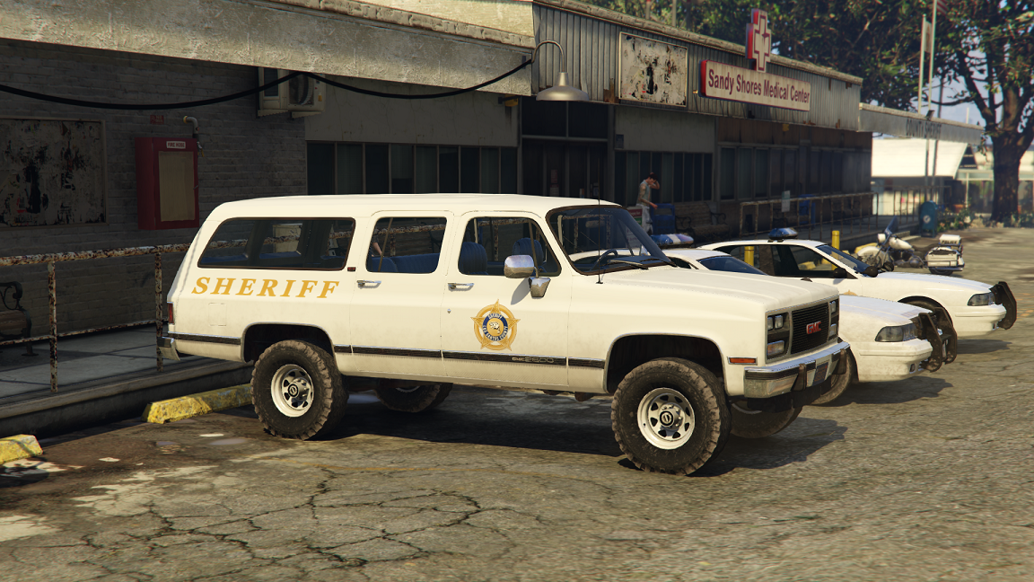 Sheriff Livery for RossD's 91 Suburban - GTA5-Mods.com