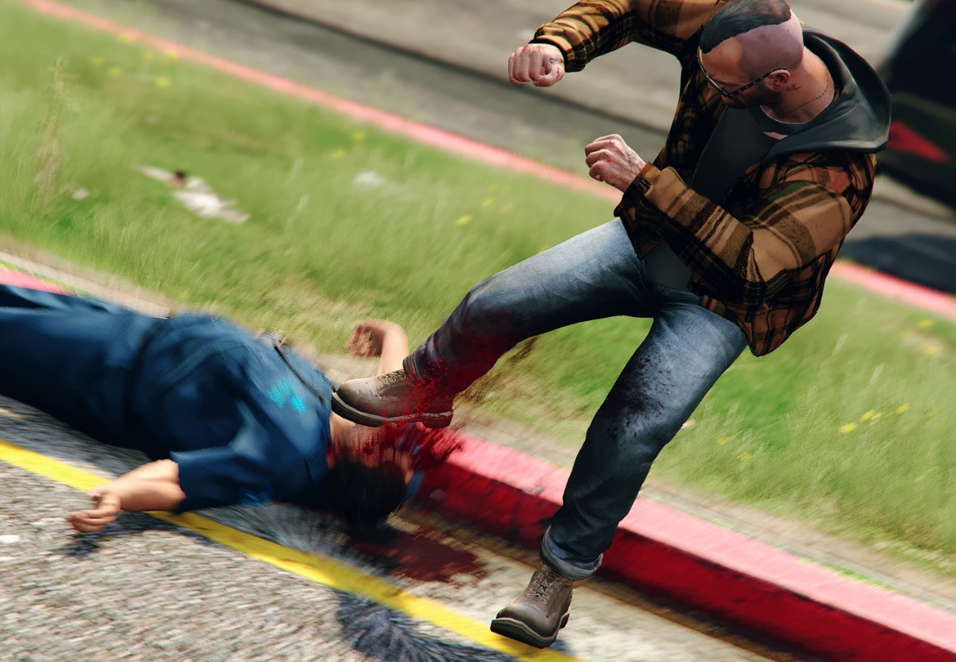 Gore and blood gta 5 фото 72