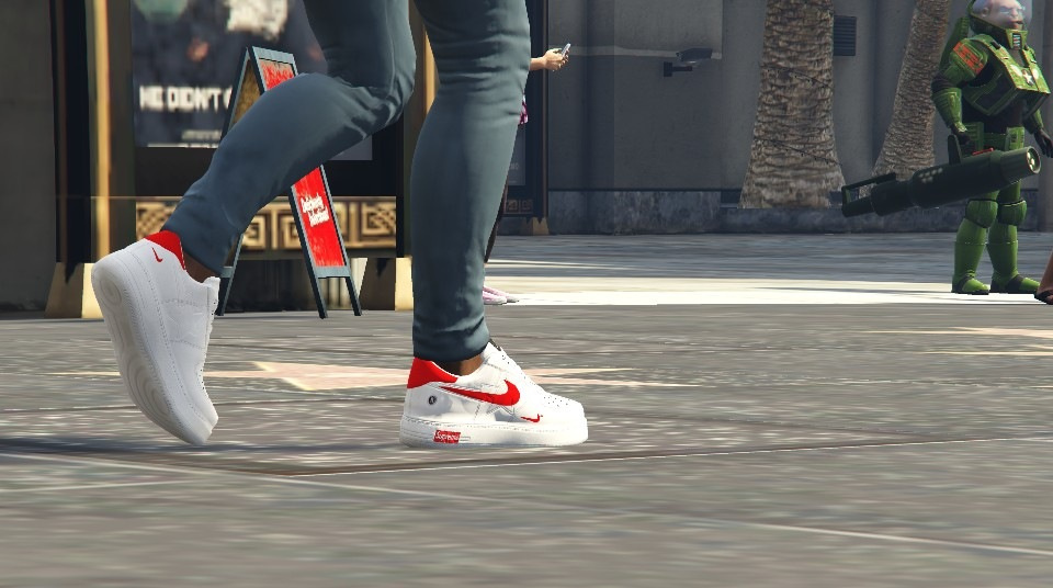 Shoes and Hoodie Mickey Mouse Supreme For Franklin 