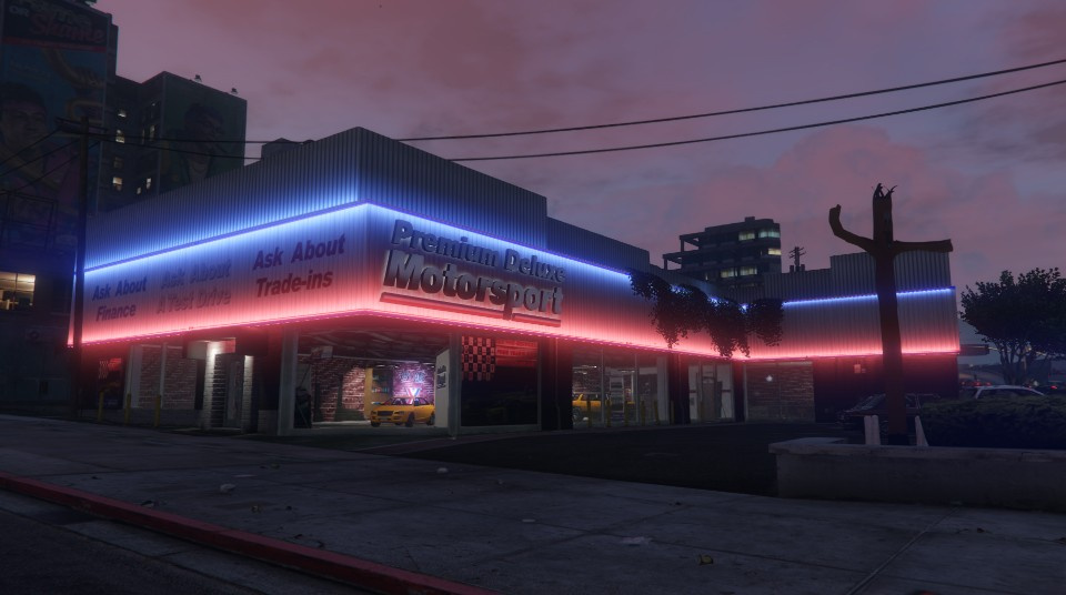 gta iv car dealership mod