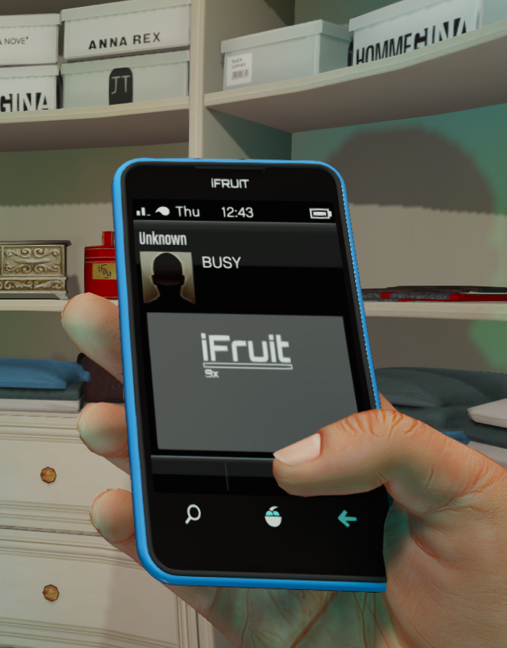 GTA 5 iFruit smartphone concept 3D render video - Exclusive 