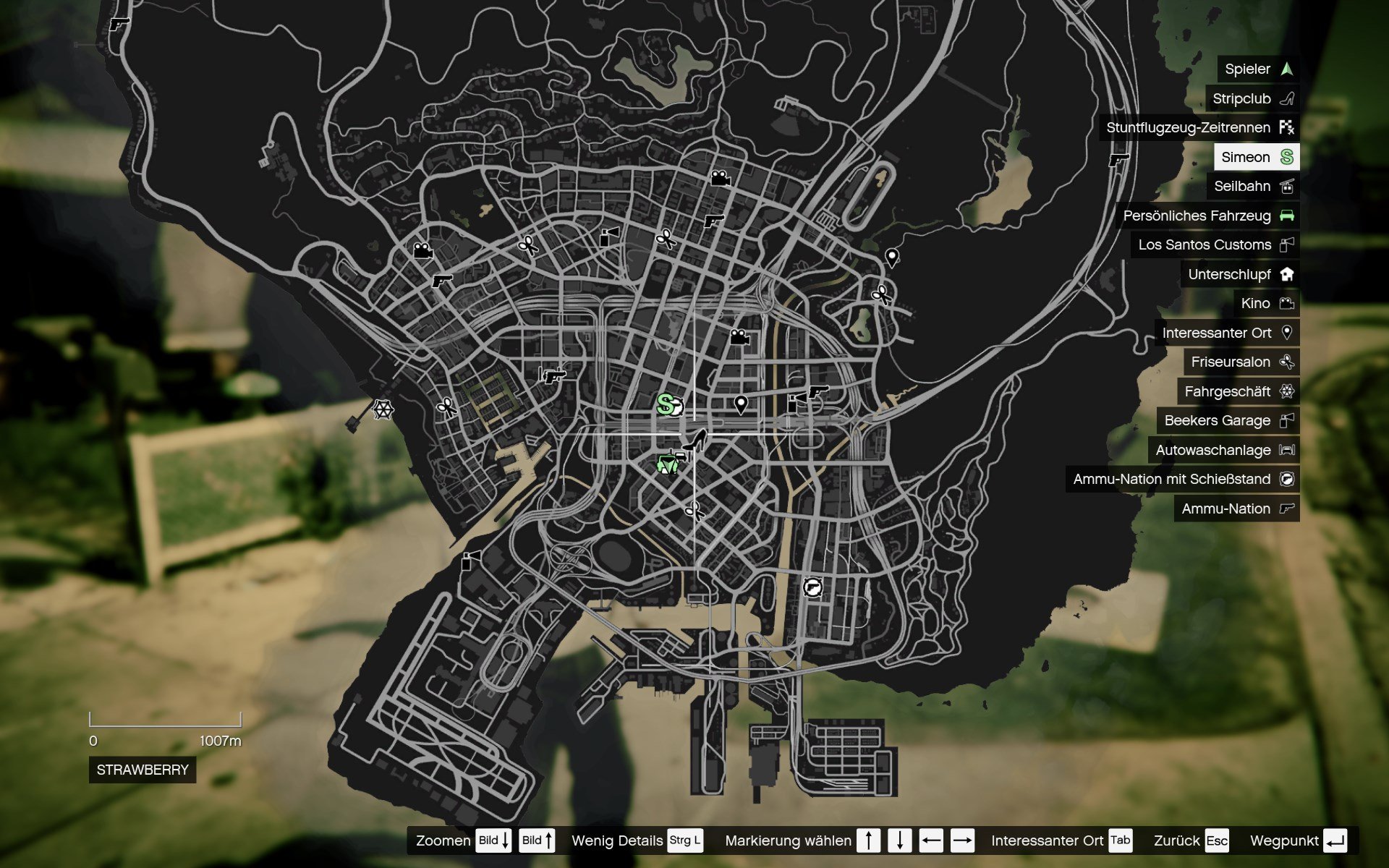 GTA V: Mapa de Los Santos