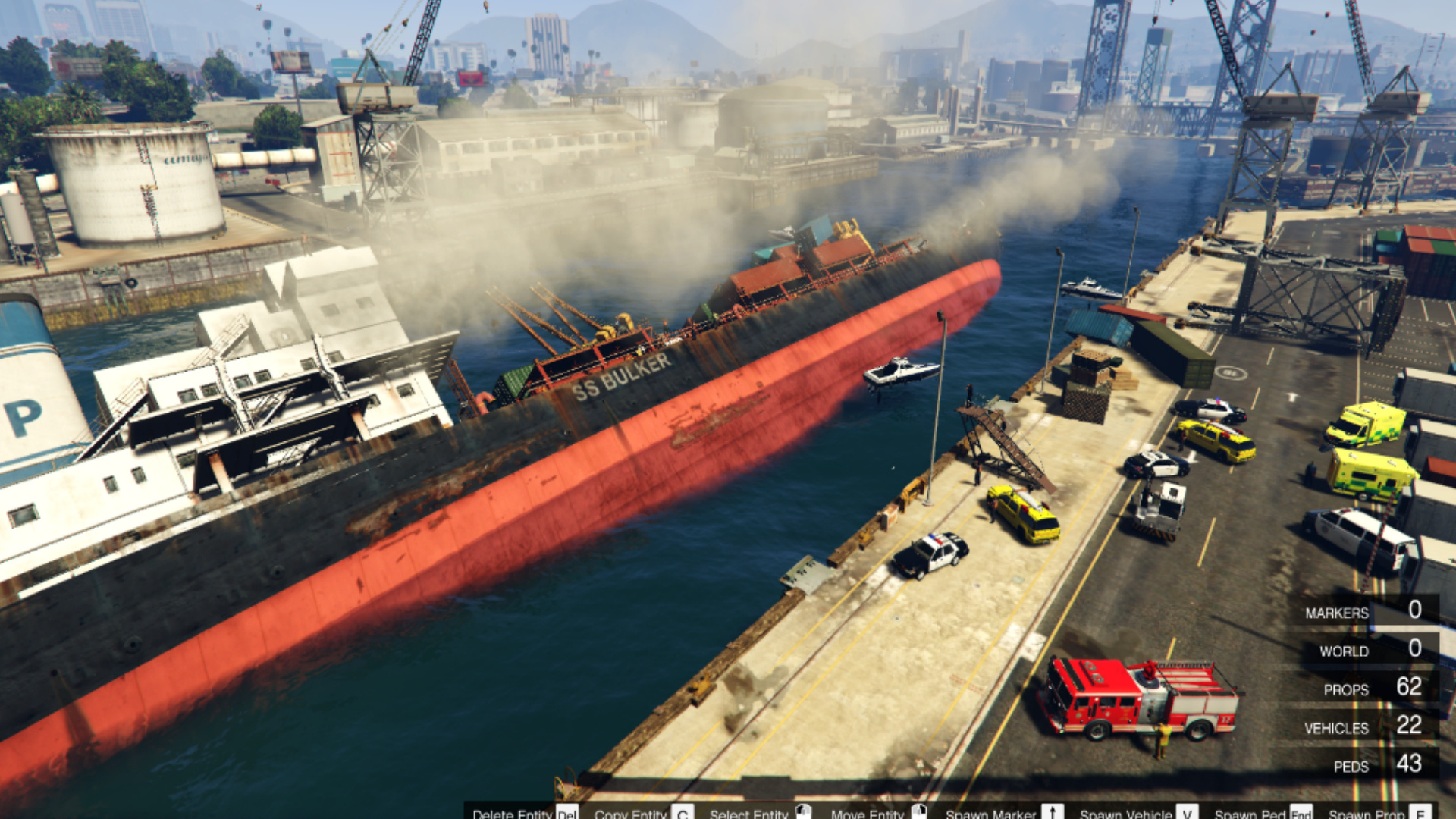 Sinking Ship At The Docks - GTA5-Mods.com