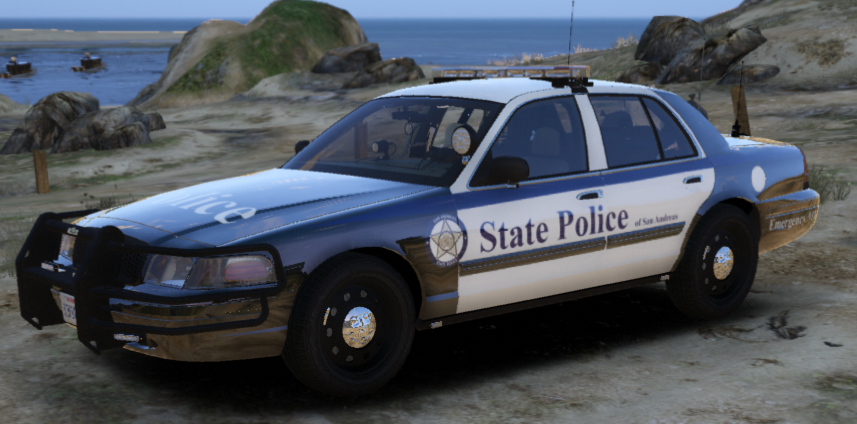 police skinpack for crown victoria
