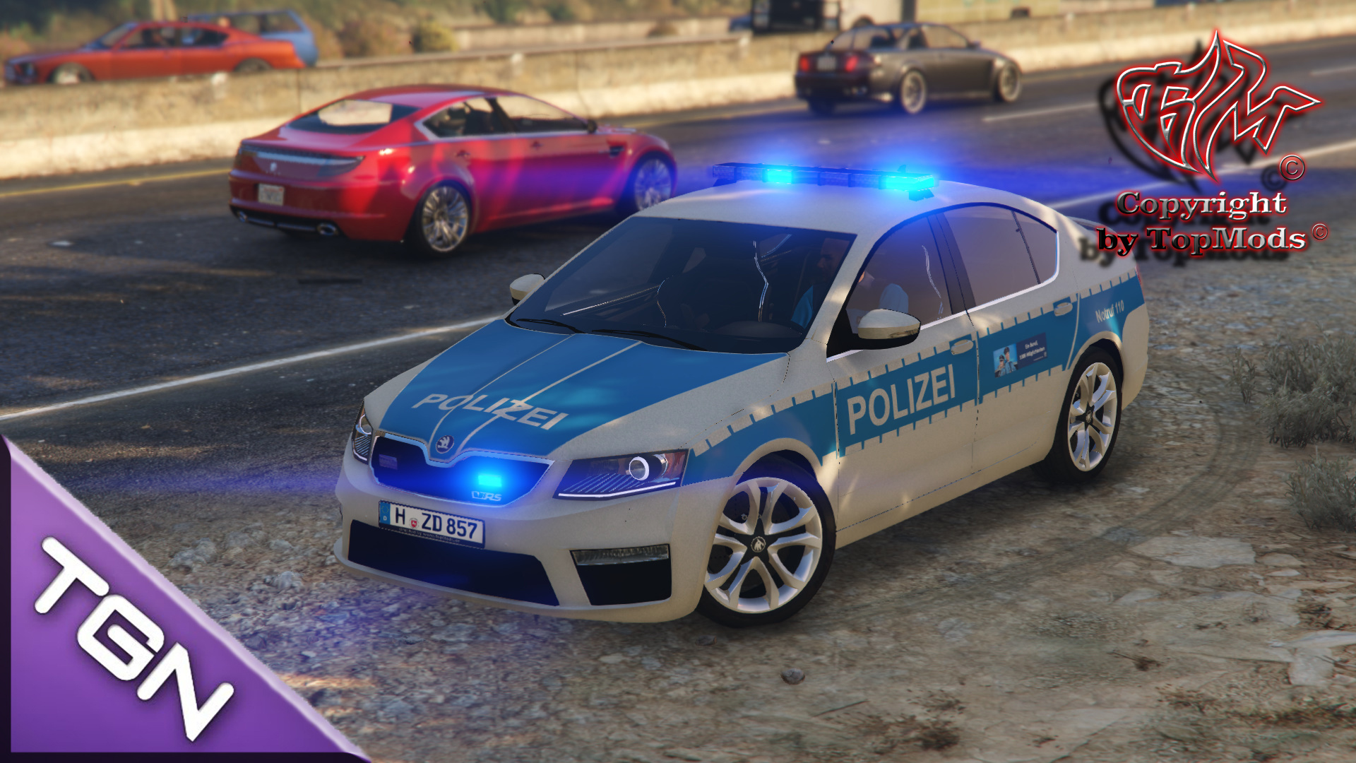 Skoda octavia police gta 5 фото 59