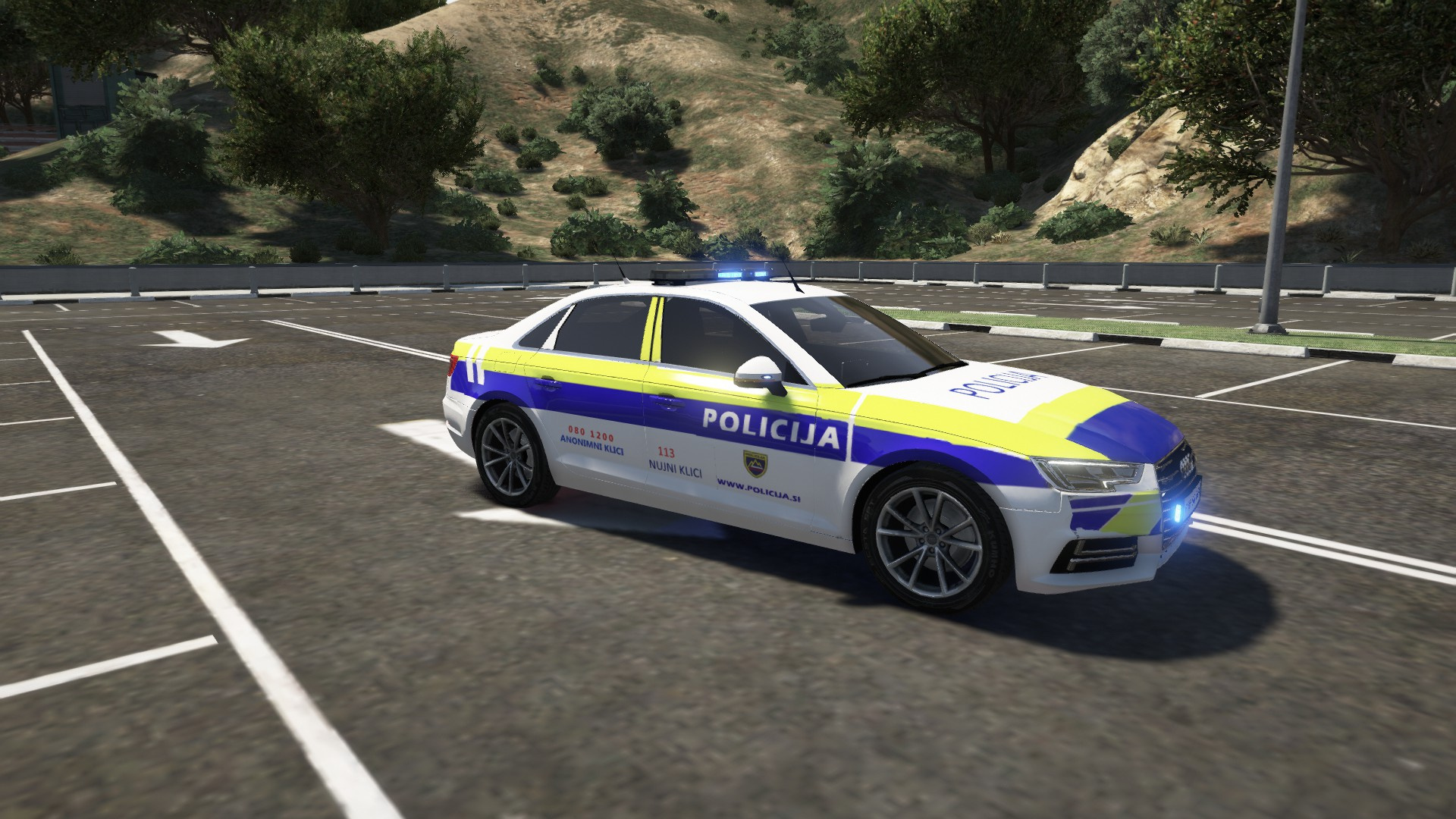 Slovenian police Audi non-ELS - GTA5-Mods.com