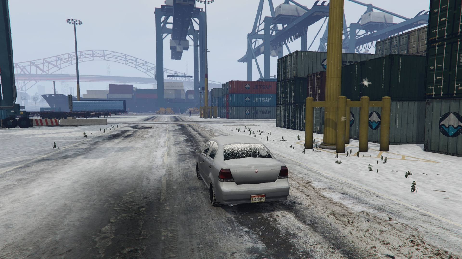 Are there snow in gta 5 фото 64