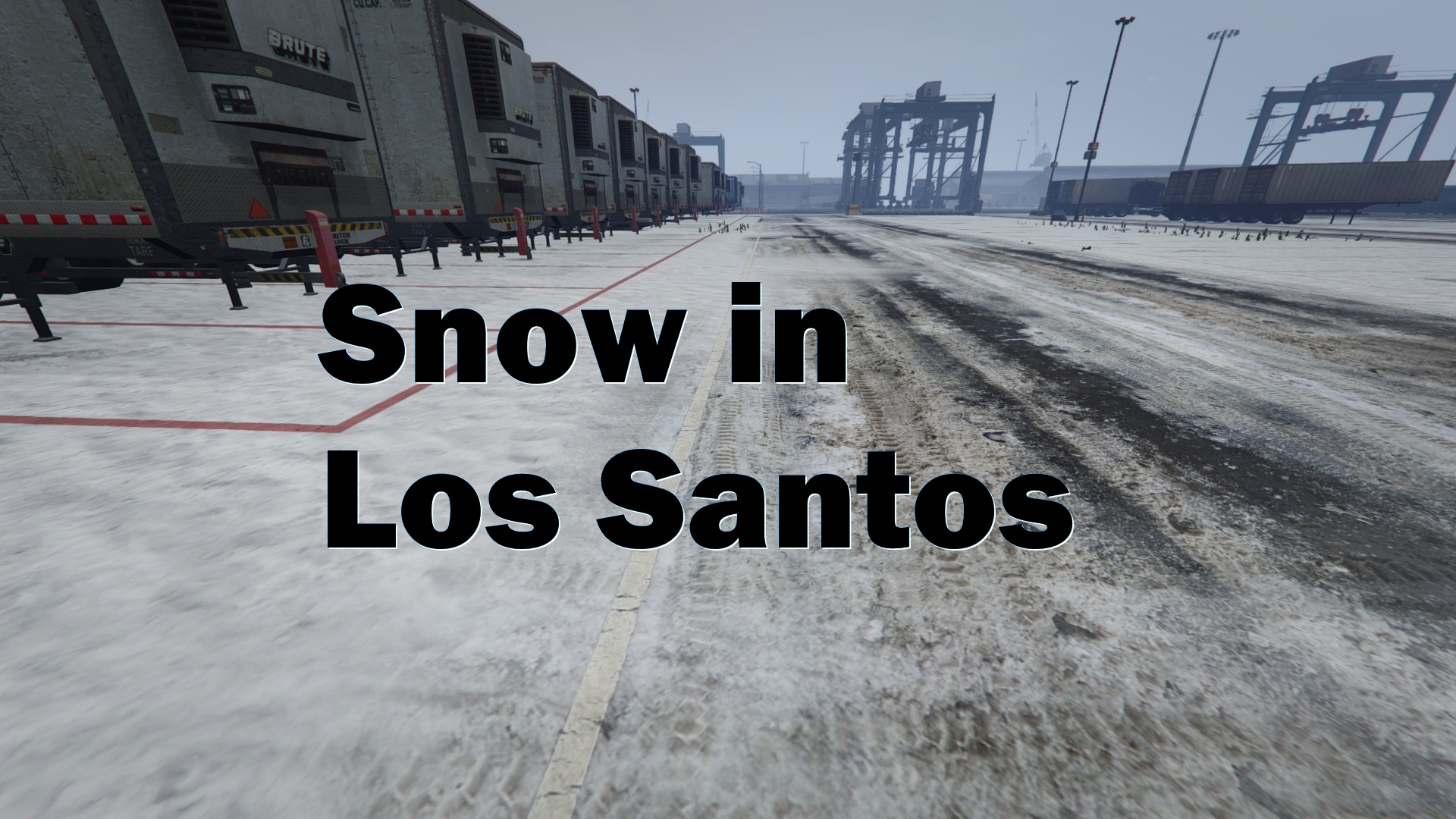 Are there snow in gta 5 фото 39
