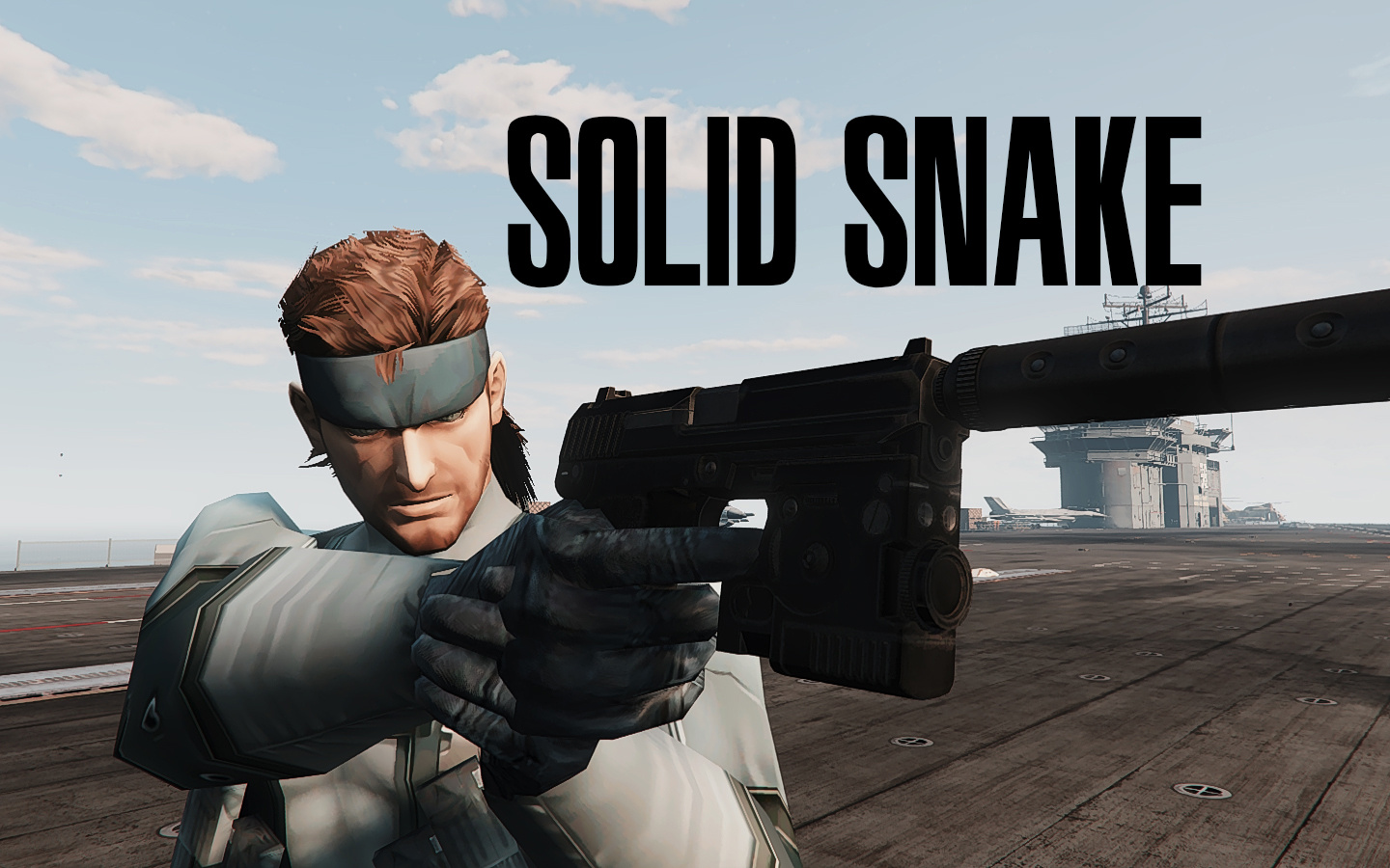 Solid Snake Add-On Ped