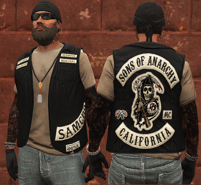 Sons Of Anarchy Pack Mp Male Sp Fivem Gta5 Images And Photos Finder