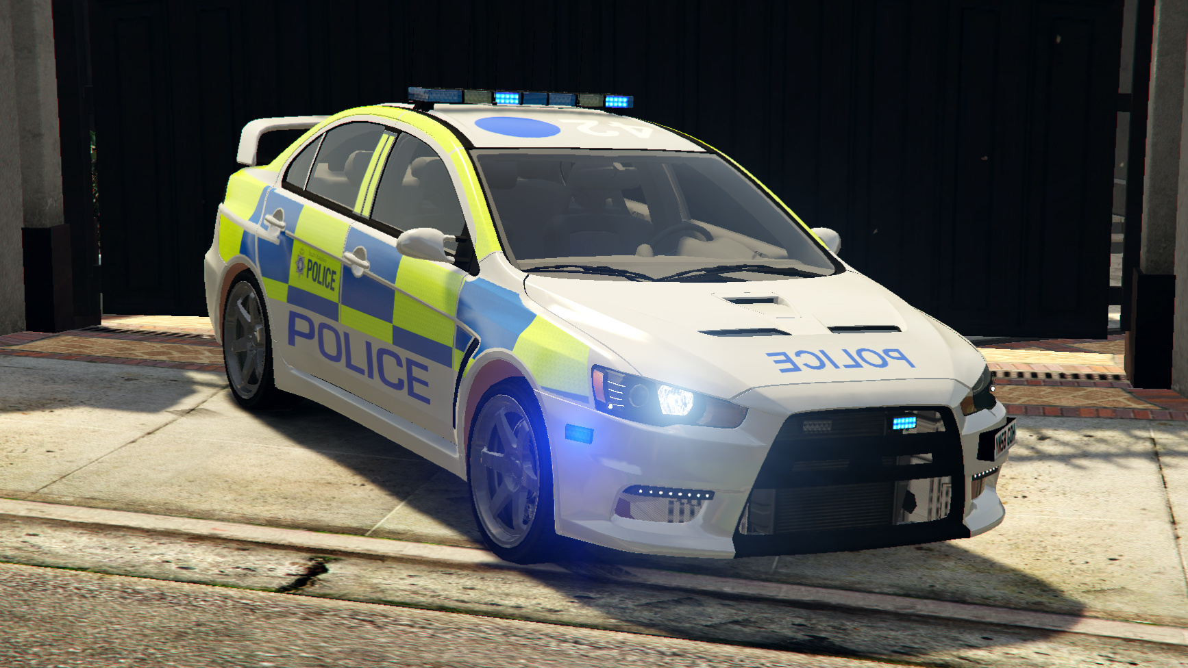 South Yorkshire Police Mitsubishi Evo X - GTA5-Mods.com