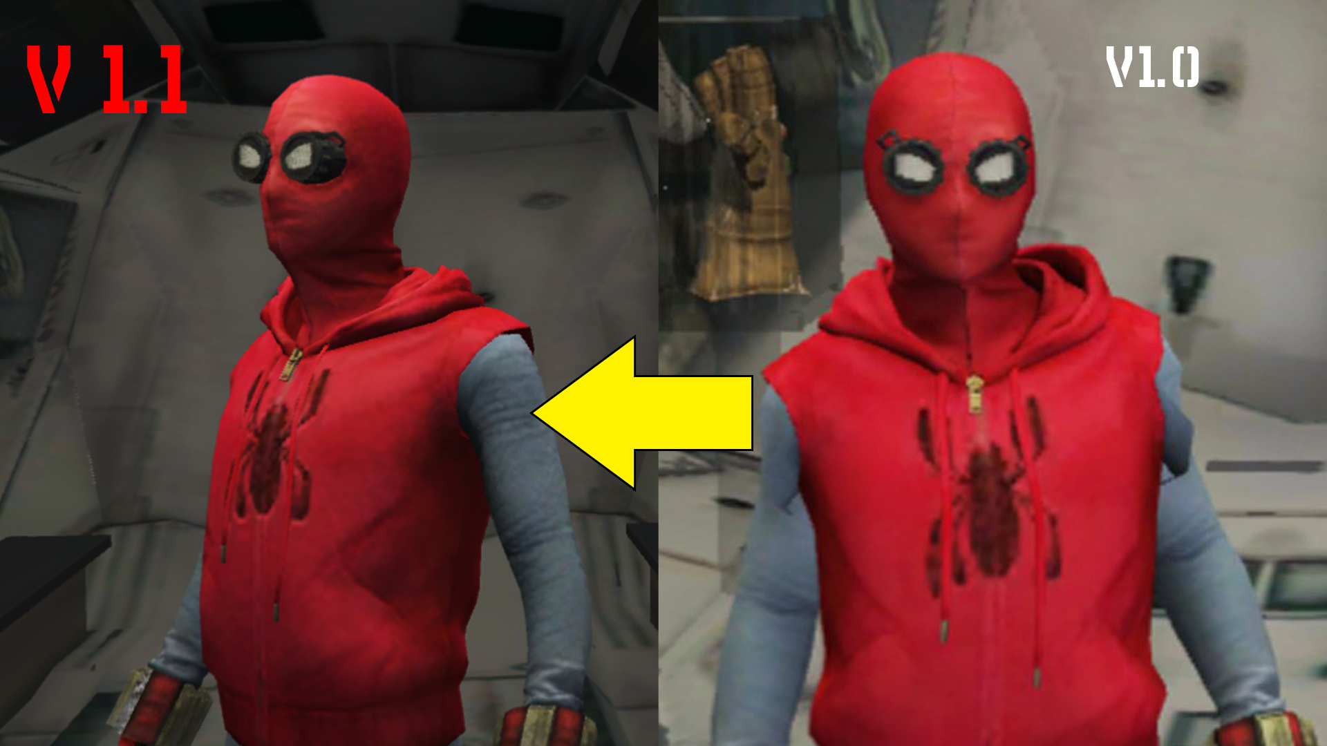 Spider-Man Web of Shadows, HOMEMADE SUIT MOD