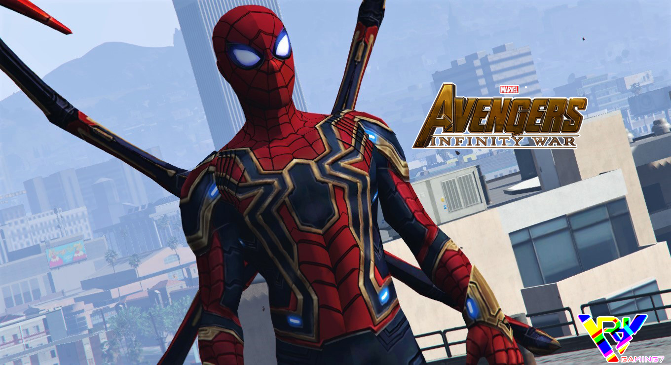 Spider-Man | Iron Spider (Infinity War) [Add-On Ped] - GTA5-Mods.com