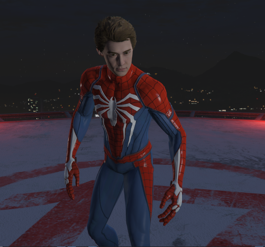 Working on the Advanced 2.0 suit as a mod for Spider-Man