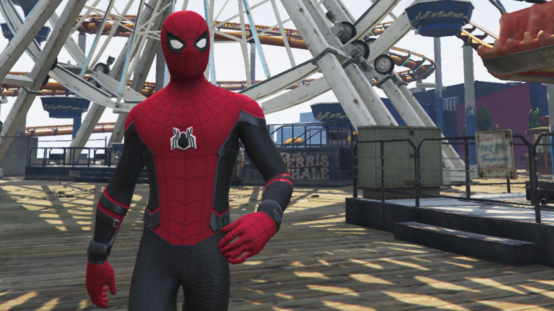 best suit mods spiderman