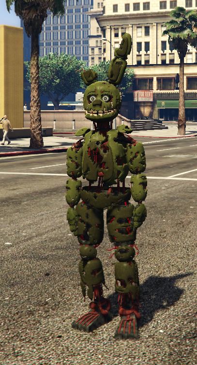 Download (FNAF 3) Springtrap 1.0 - Springtrap from Five Nights at Freddy's  3 for GTA 5