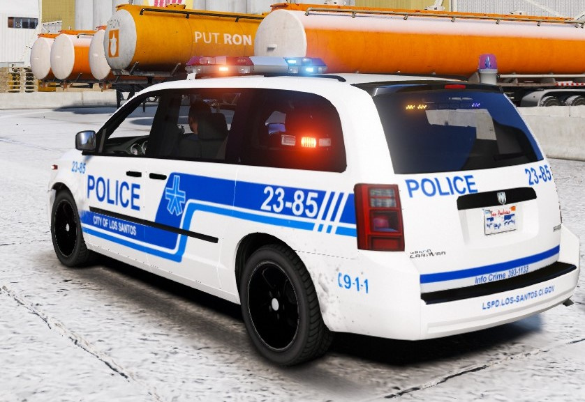 SPVM-Based LSPD Dodge Caravan MX 7000 - GTA5-Mods.com