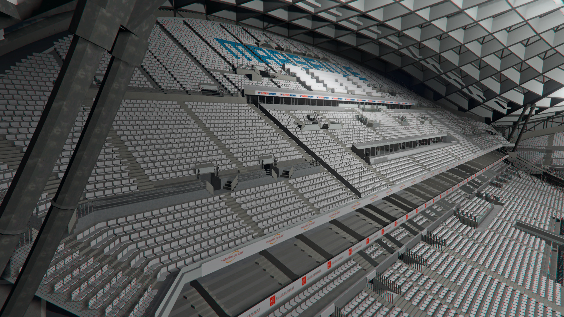 Custom Stadium : Stade Vélodrome - Episode 5 - last grandstand 