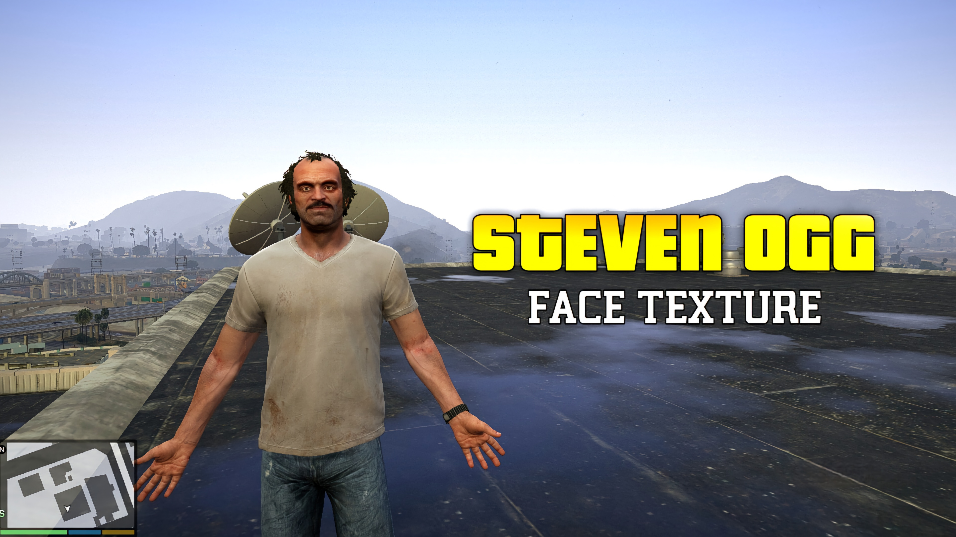 Steven Ogg's Face for Trevor (With Mustache) - GTA5-Mods.com