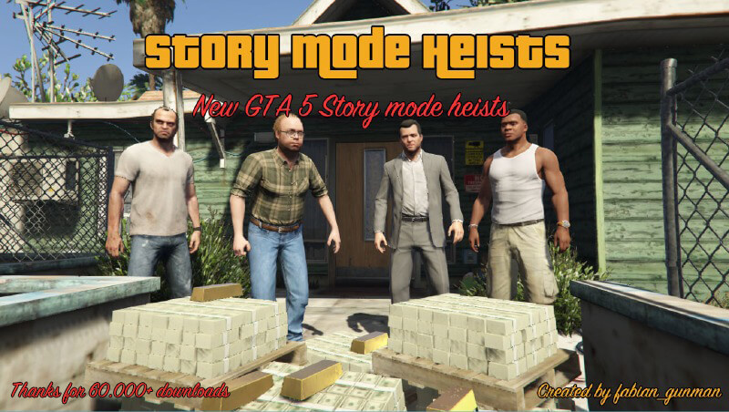 GTA 5 Multiplayer Storymode! INSANE CO-OP Storymode Mod (GTA 5 Multiplayer  Storymode) 