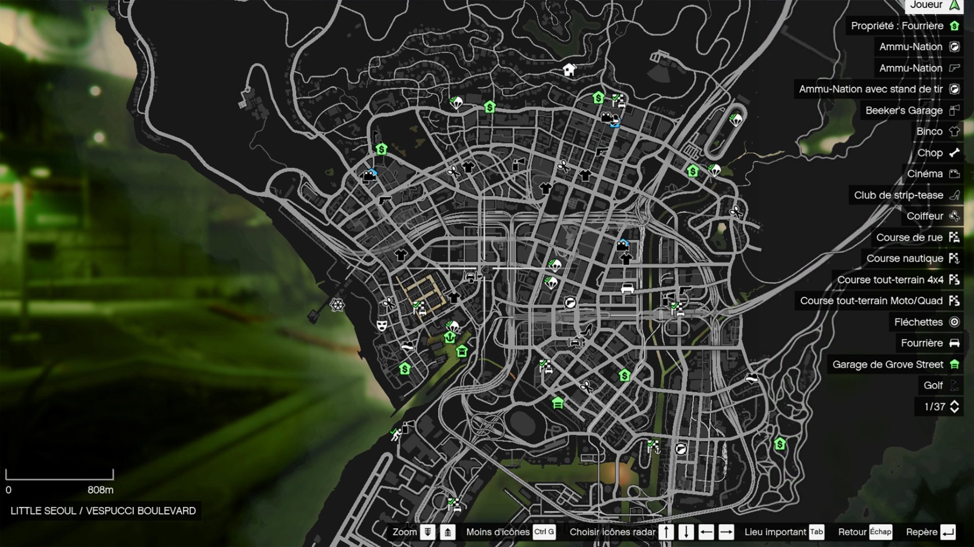 GTA Metro Map