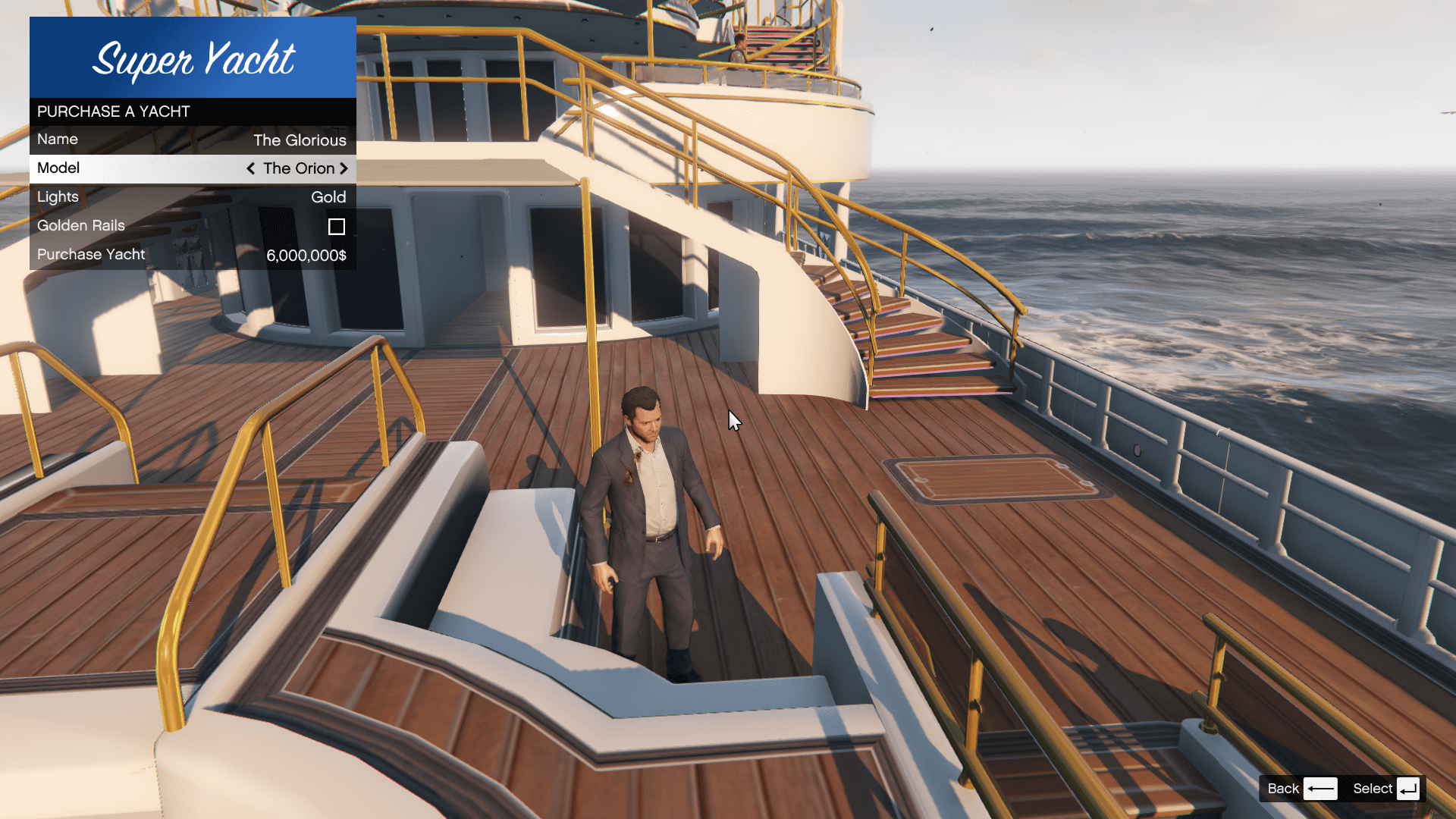yacht gta 5 story mode