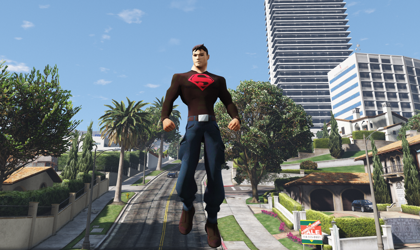 gta 5 superman mod review