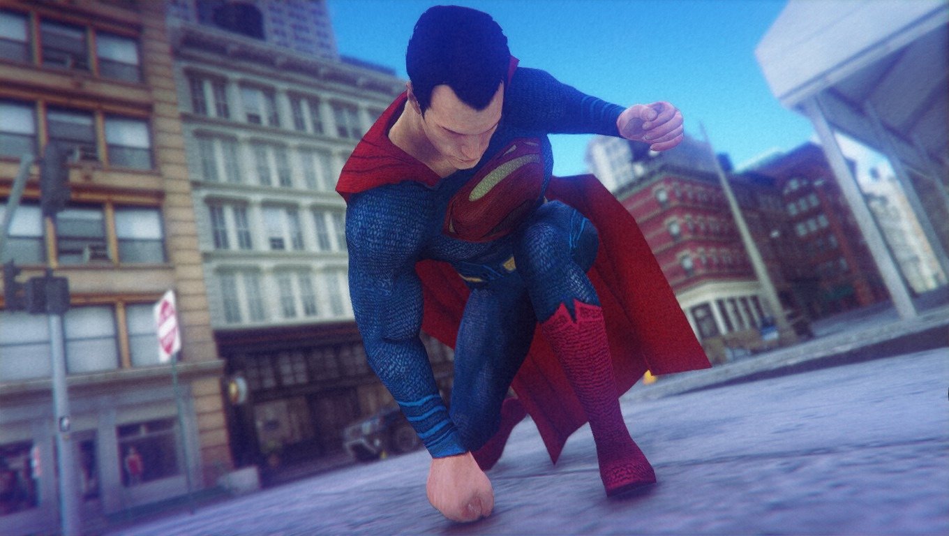 the superman mod on gta 5