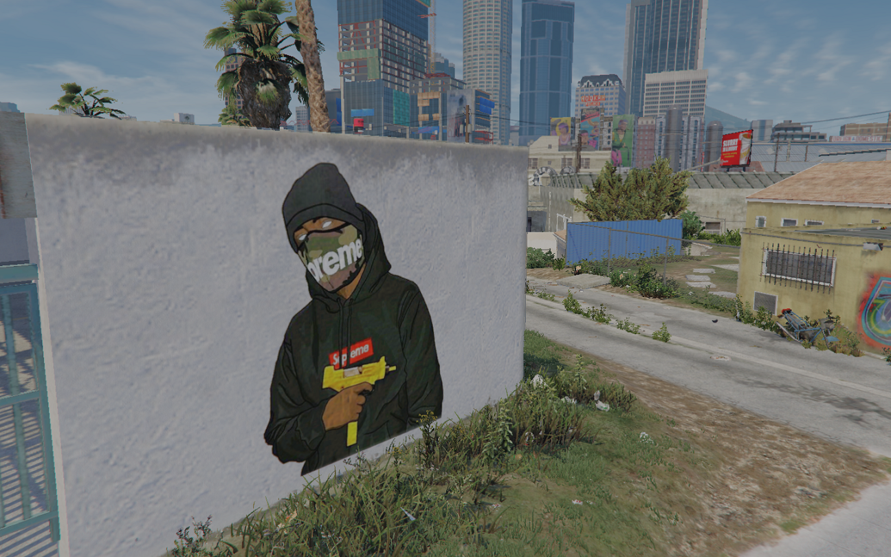 Supreme 4K Graffiti - GTA5-Mods.com