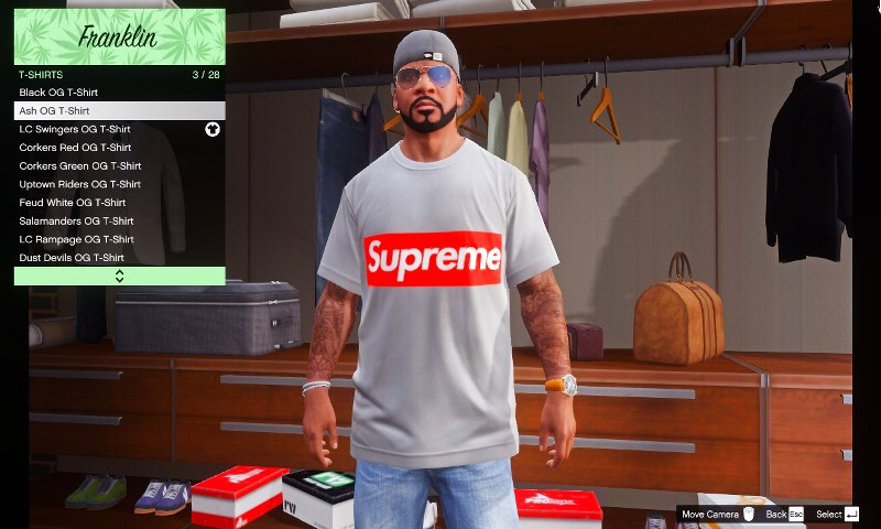 supreme t shirt 2018