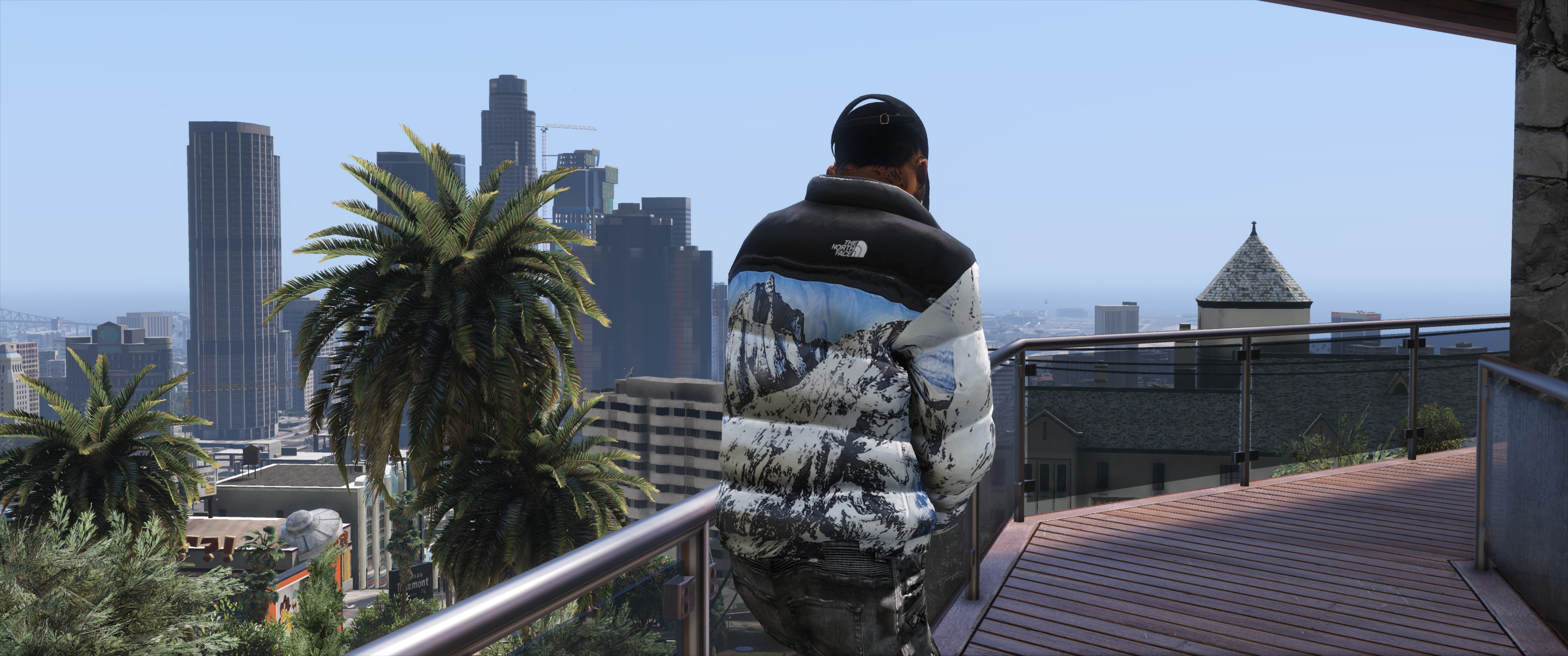 Supreme The North Face Mountain Baltoro Jacket Blue/White - GTA5