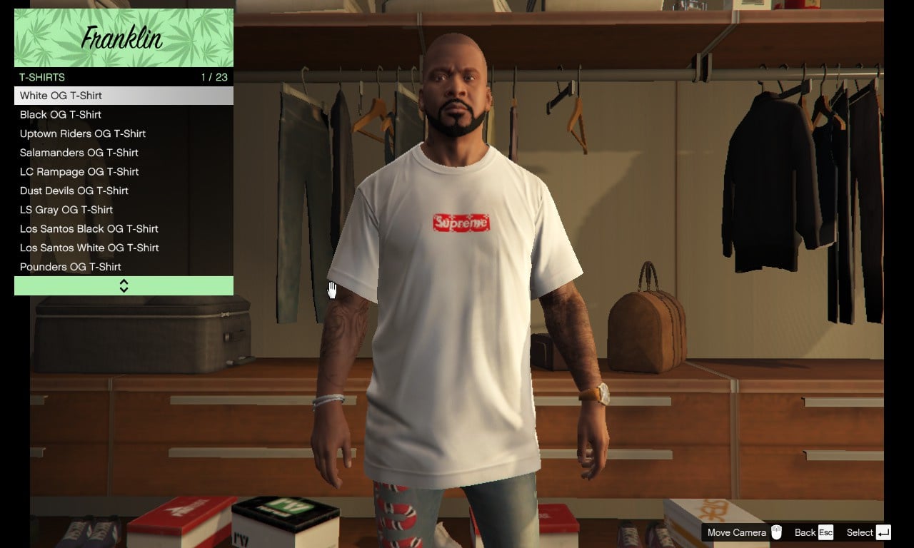 Supreme x louis vuitton t-shirt - GTA5-Mods.com