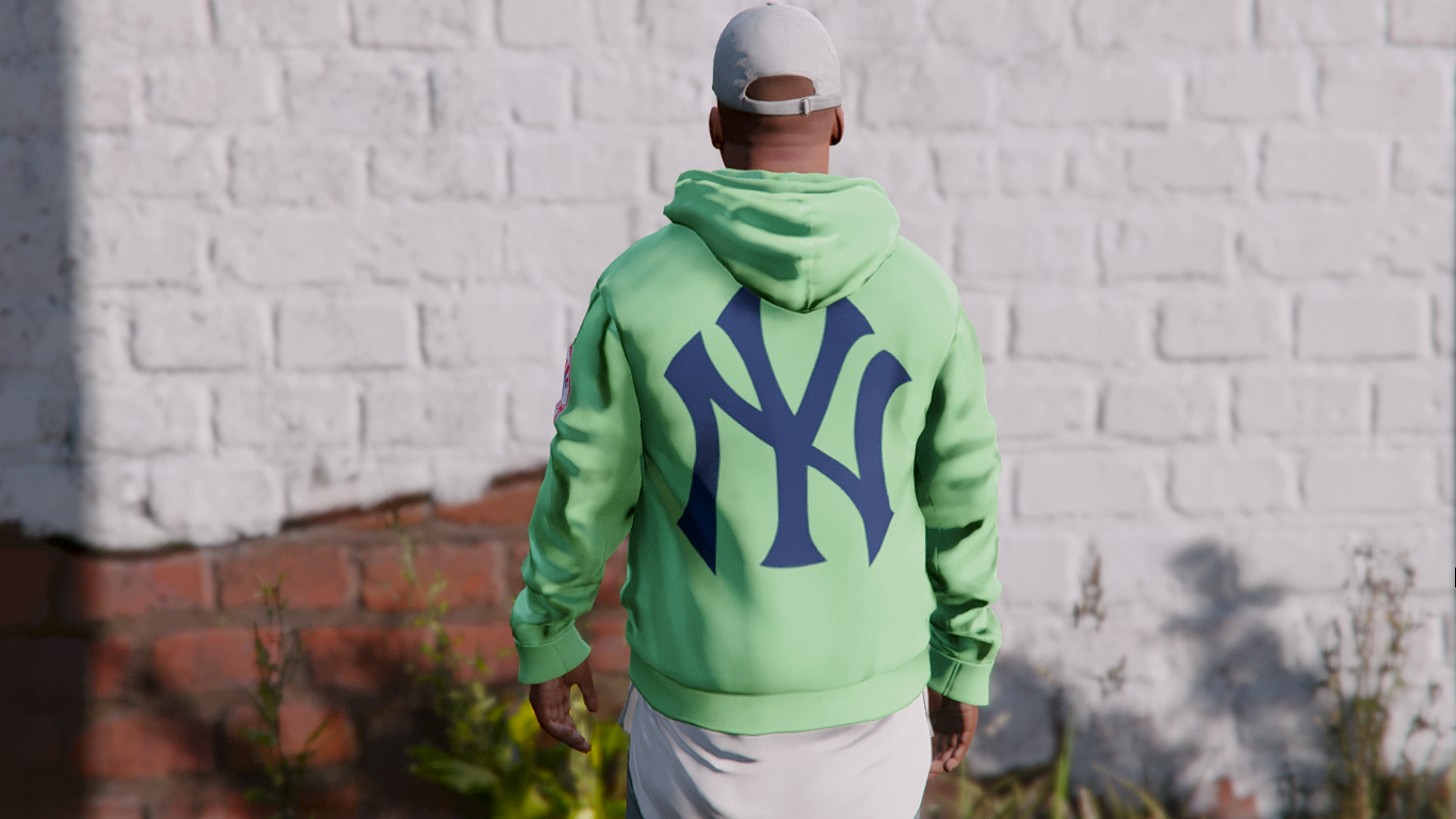 GTA 5 Supreme NY Yankees Varsity Jacket
