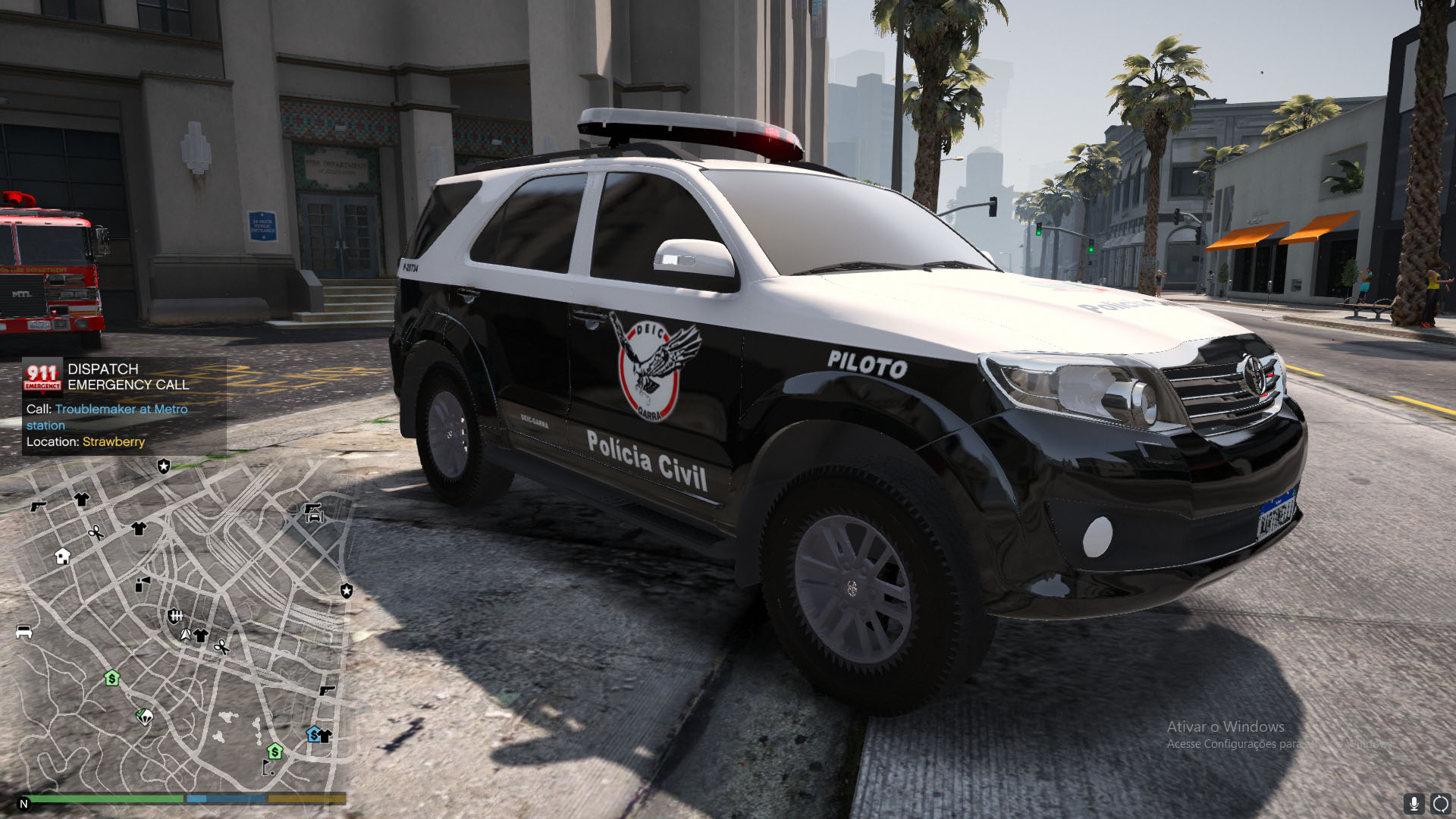 Como Tunar o Carro da POLÍCIA no GTA 5? Sem Mods!! 