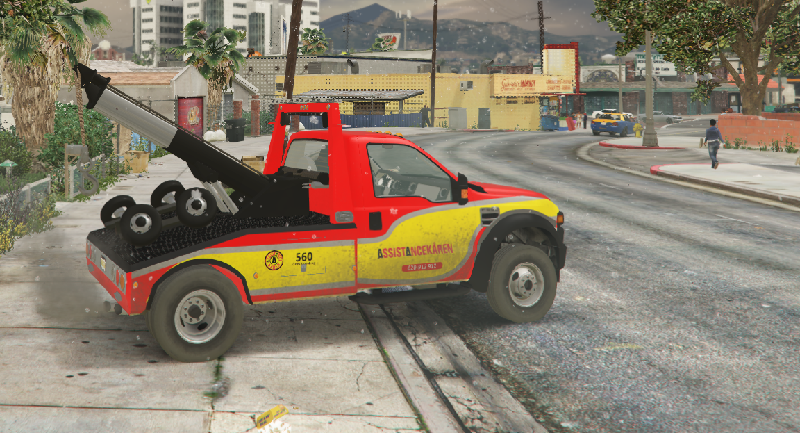 Grand Theft Auto 5 Tow Truck