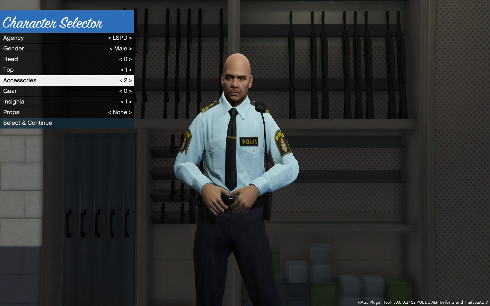 Swedish police uniform - GTA5-Mods.com